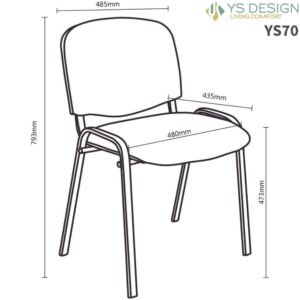 YS70 Apollo Chair Dimensions